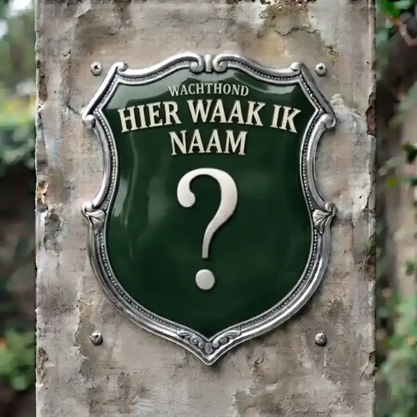 Gepersonaliseerd Waakbord Schild Acryl 4mm