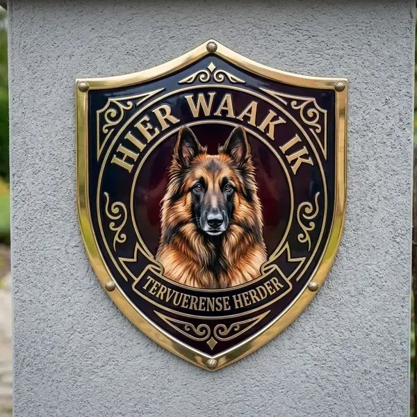 Waakbord Tervuerense Herder