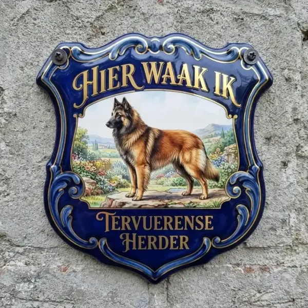 Waakbord Tervuerense Herder Acryl Schild