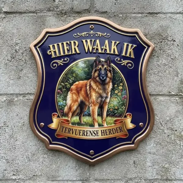 Luxe Waakbord Tervuerense Herder Schild