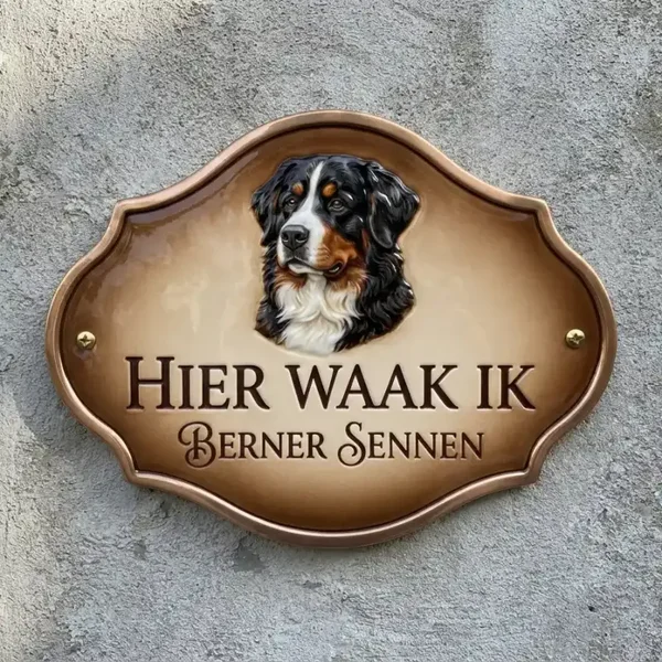 Waakbord Berner Sennen Acryl 4mm