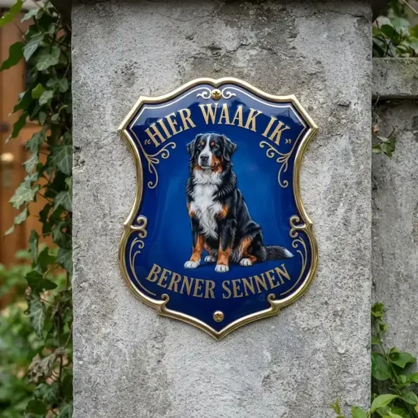 Waakbord Berner Sennen - Schild Acryl