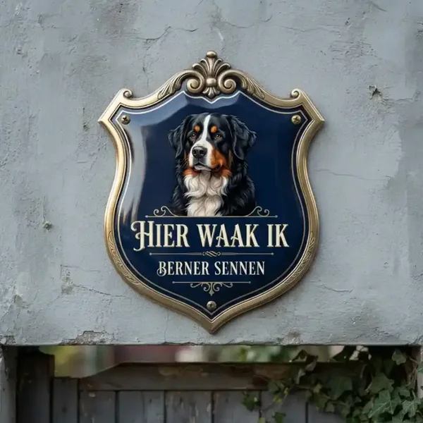 Waakbord Berner Sennen - Schild Acryl