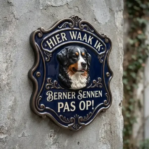 Waakbord Berner Sennen - 4mm Acryl
