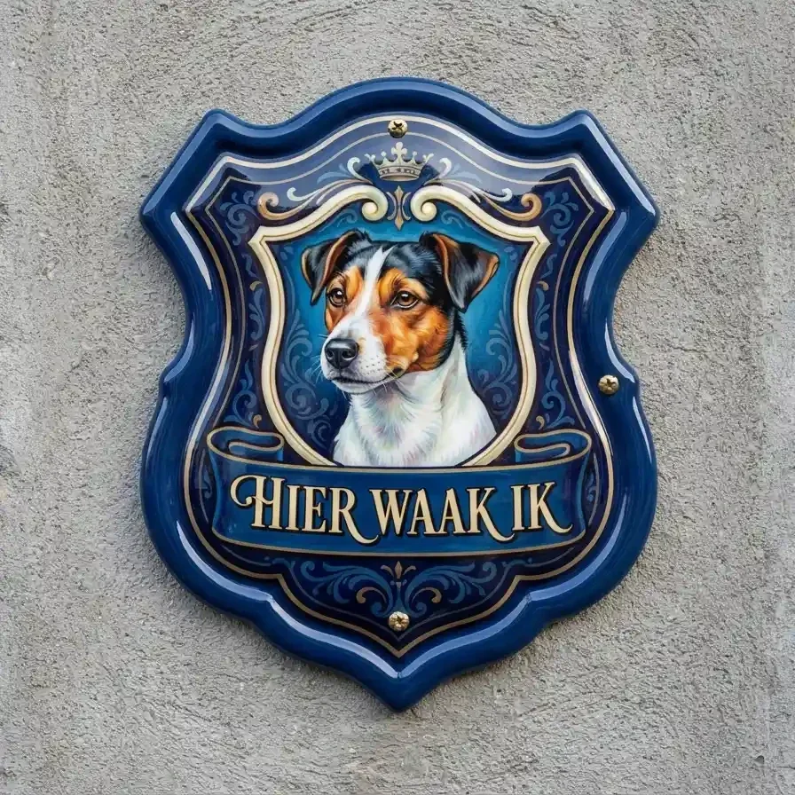 Waakbord Jack Russel | Luxe Acryl Schild