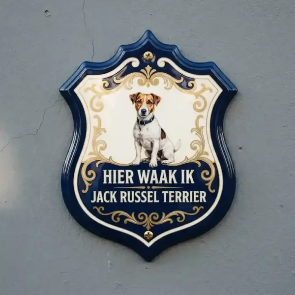 Waakbord Jack Russel Schild Acryl 4mm
