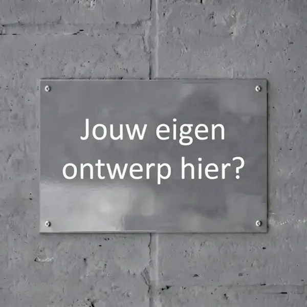 Vol Metalen Waakbord - Eigen Ontwerp / Custom