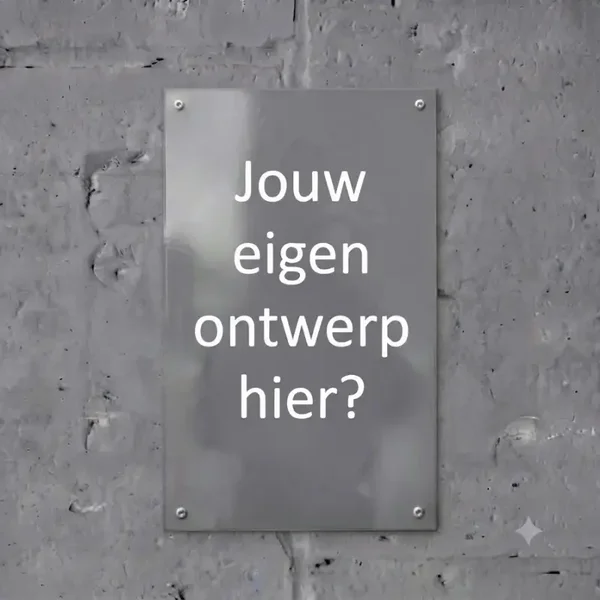 Vol Metalen Waakbord - Eigen Ontwerp / Custom