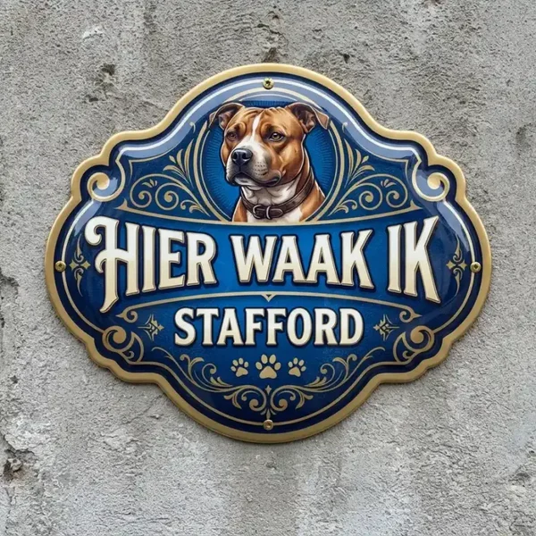 Waakbord Stafford - Acryl 4mm
