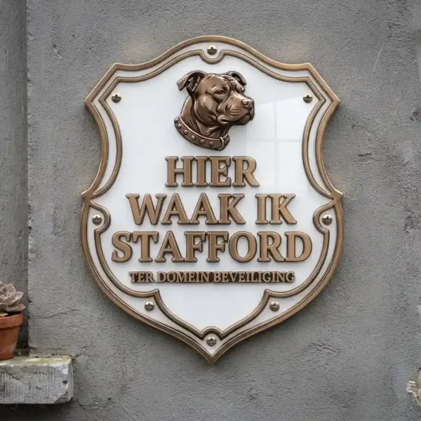 Waakbord Stafford - Acryl 4mm