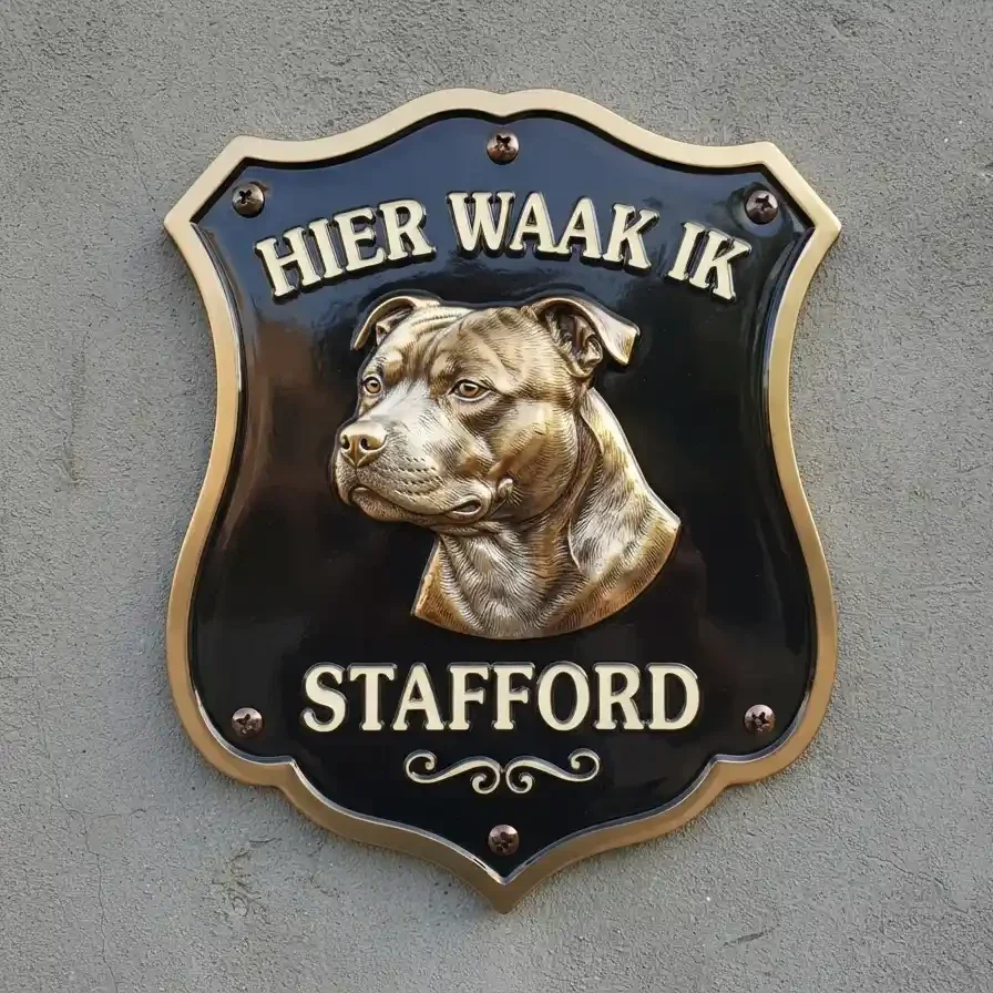 Stafford Waakbord Schild Acryl 4mm