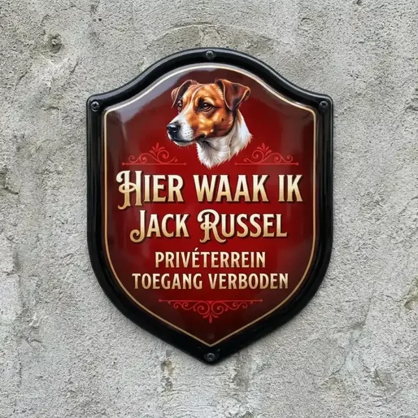 Waakschild Jack Russel Acryl