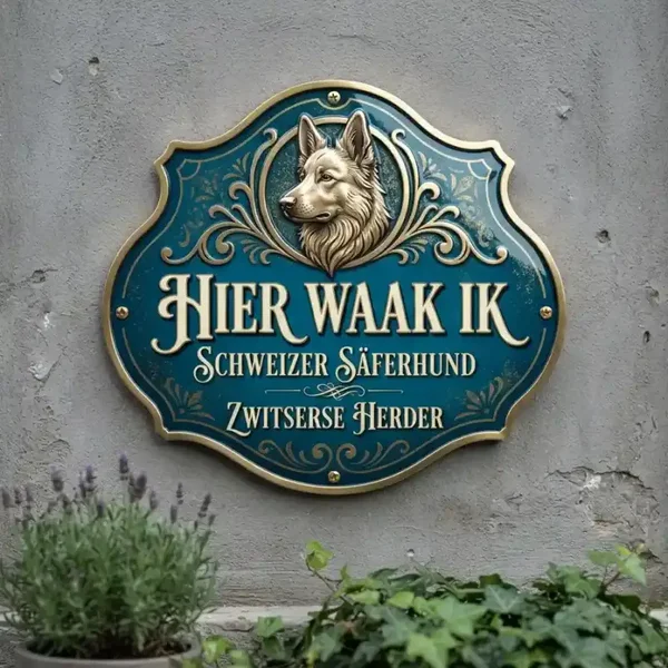 Zwitserse Witte Herder Waakbord