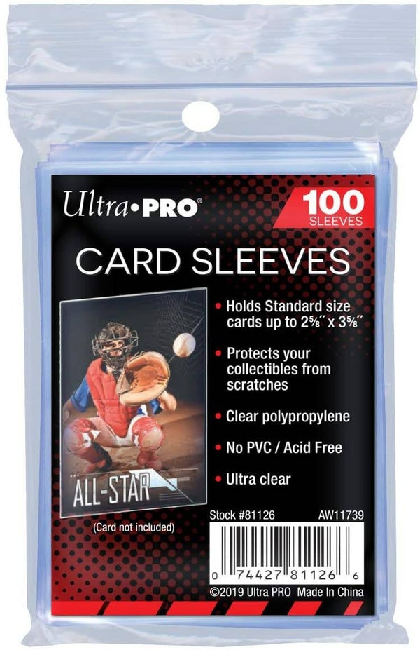 Ultra Pro (penny) Soft Card Sleeves (100 Sleeves)