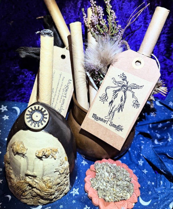 Mugwort Smudge bundle