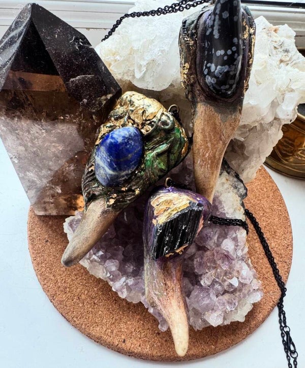 Witches Fingers - Antler talisman