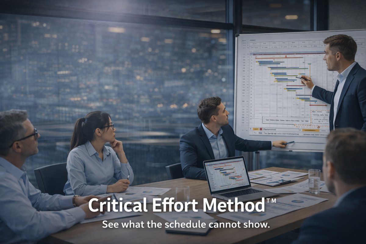 Critical Effort Method™ (CEM) | Execution Reality in Project Scheduling
