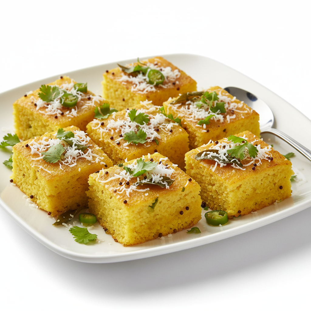 Vaati Daal Khaman (with Chutney)