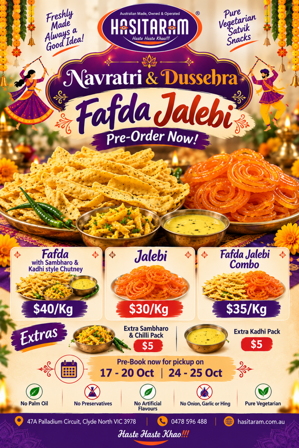 Fafda Jalebi Combo ($35/KG)