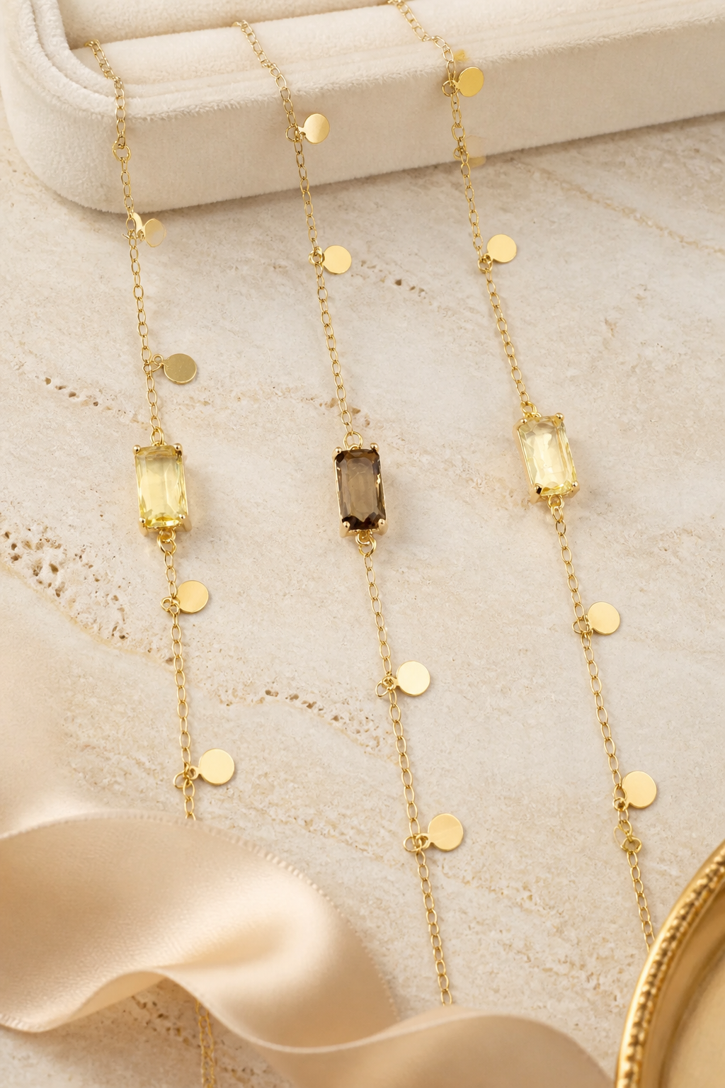 Luce d’Oro armband Yellow or Olive