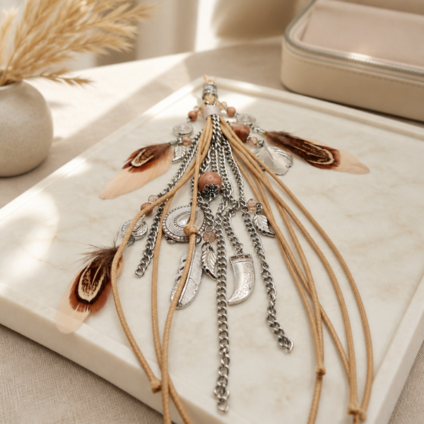 Ketting Boho Argento
