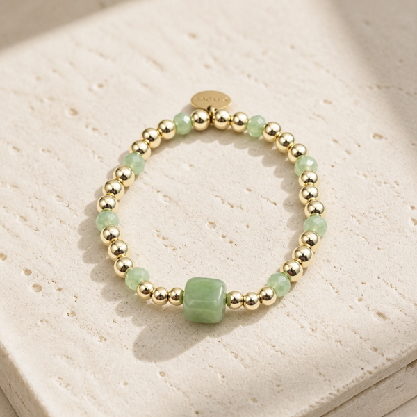 Gold Filled 14k armband 5mm Menta