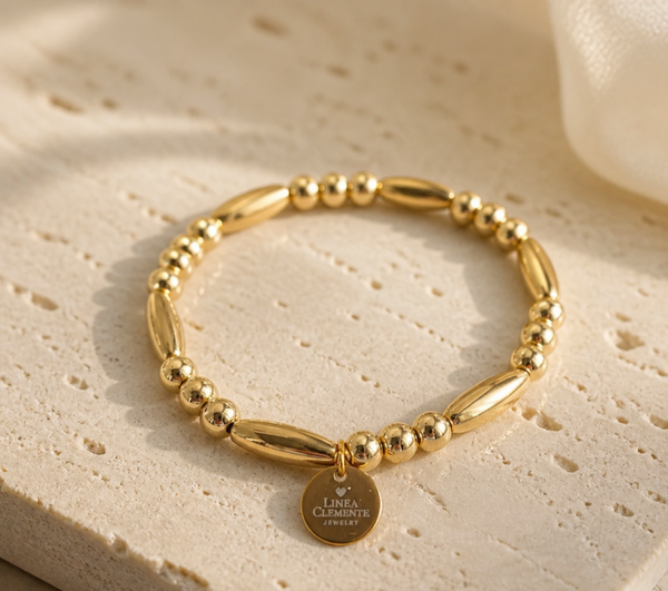 Gold filled armband 18k goud Dream