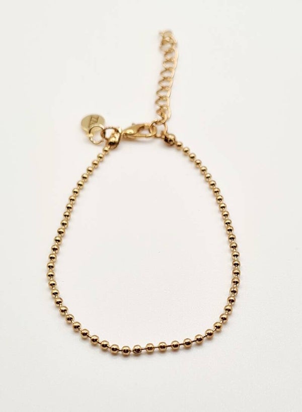 Goudkleurig subtiel armbandje