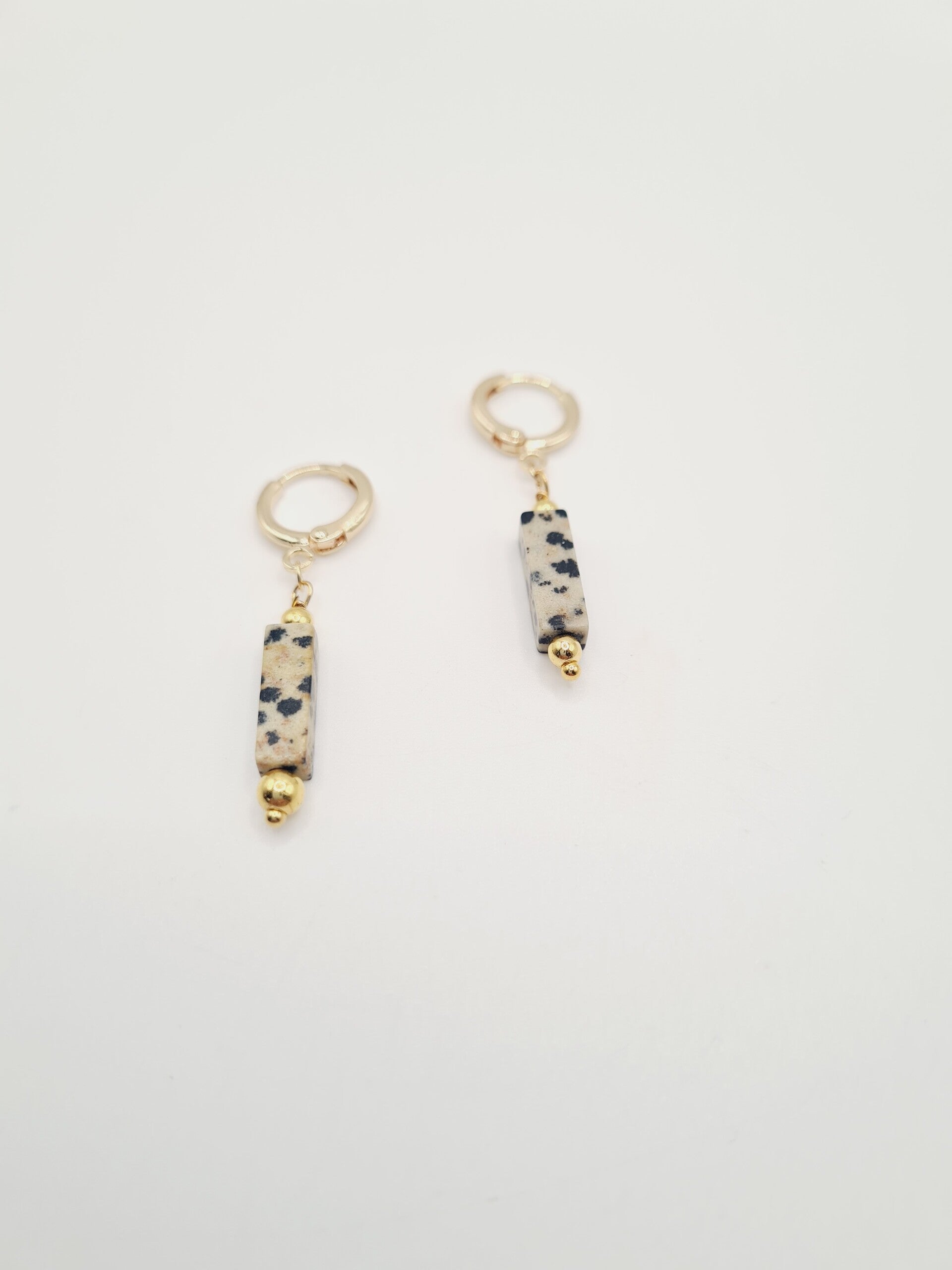 Dalmatian Jasper oorbellen