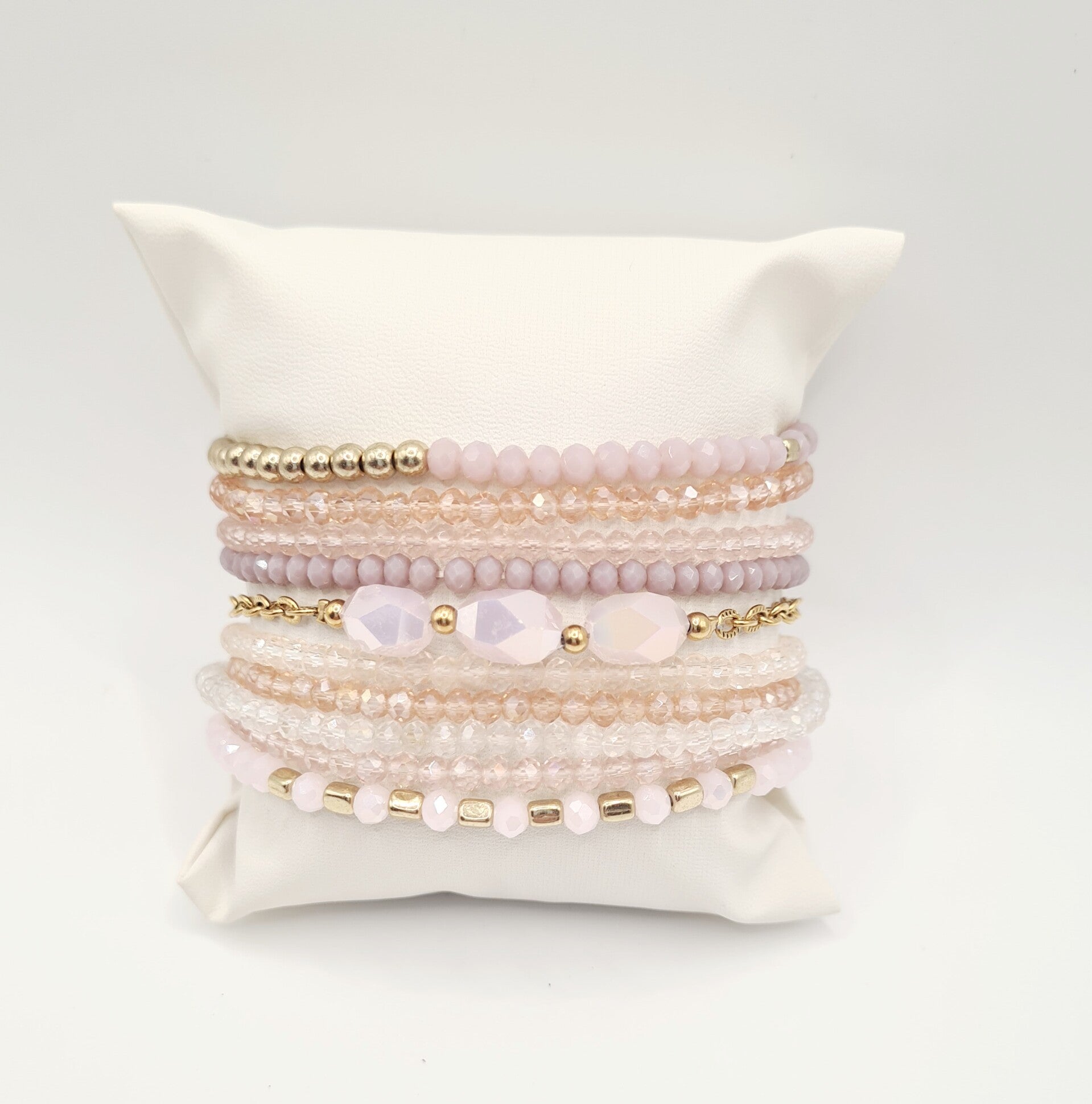 Armbanden set lila love