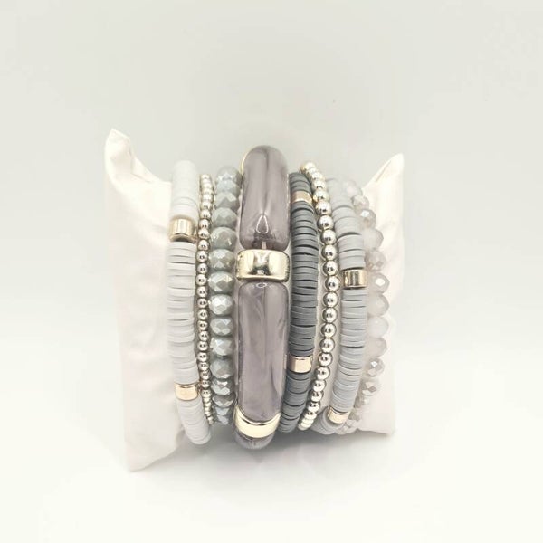 Armbanden set Elephant grey