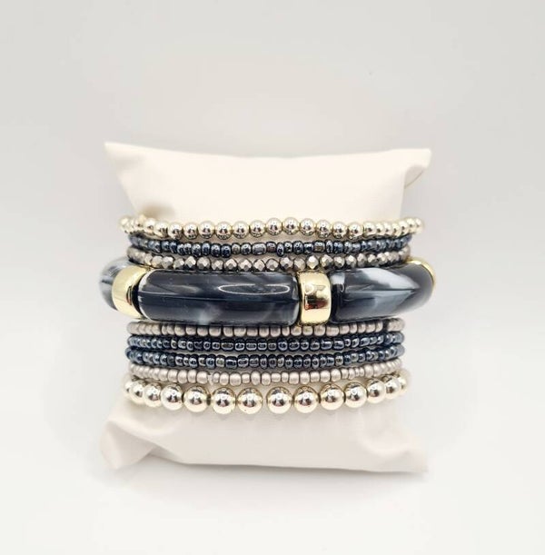 Armbanden set Black glamour