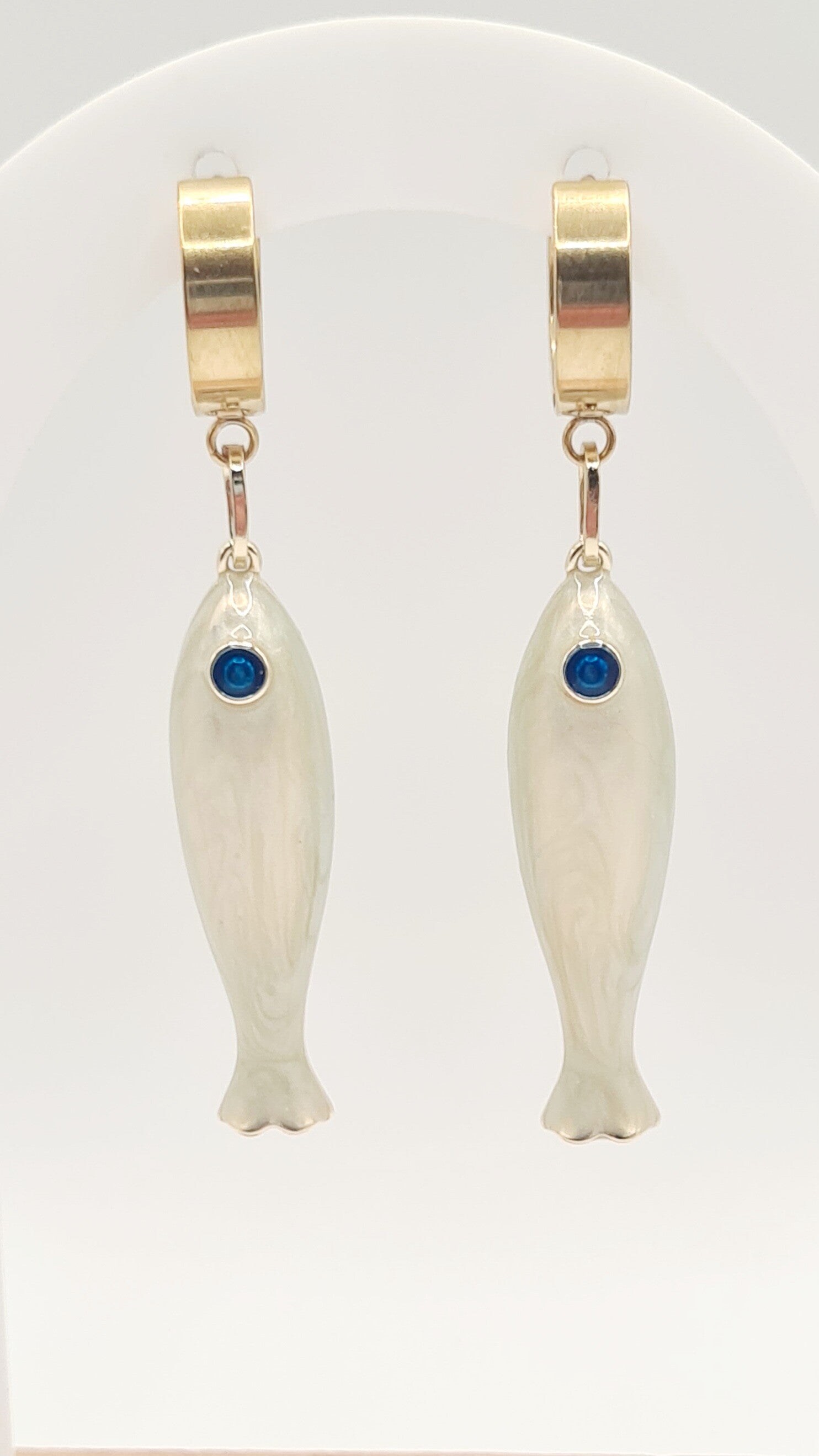 Oorbellen Blue Eye Fish