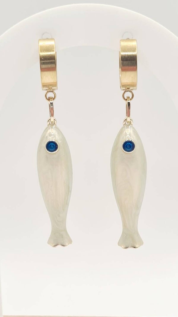 Oorbellen Blue Eye Fish