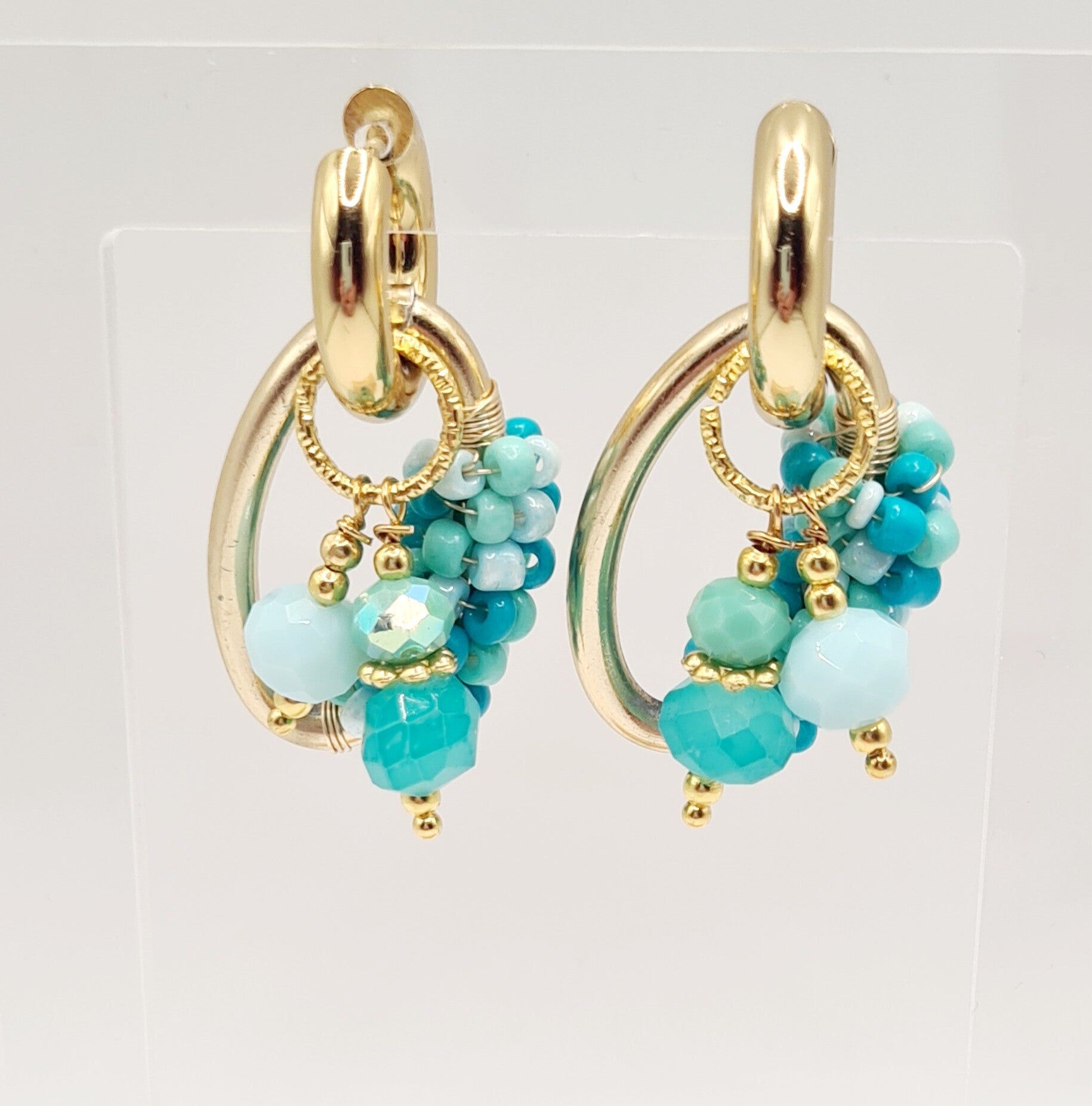 Oorbellen green passion