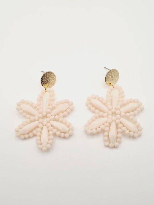 Oorbellen Powder Pink Flower