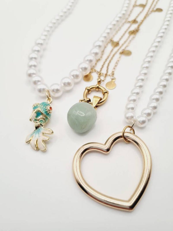 Kettingen Mint Parel 3 verschillende keuzes