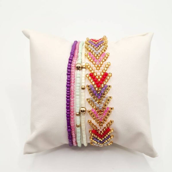 Armbandenset multicolor