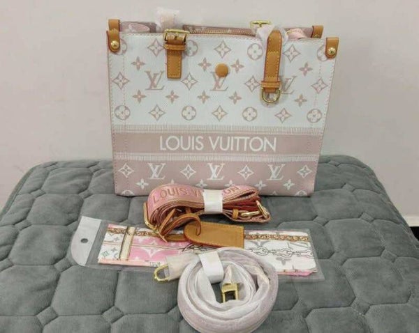 White/Pink Purse