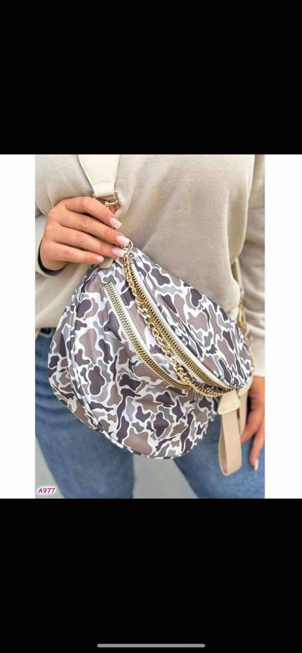 Camo crossbody