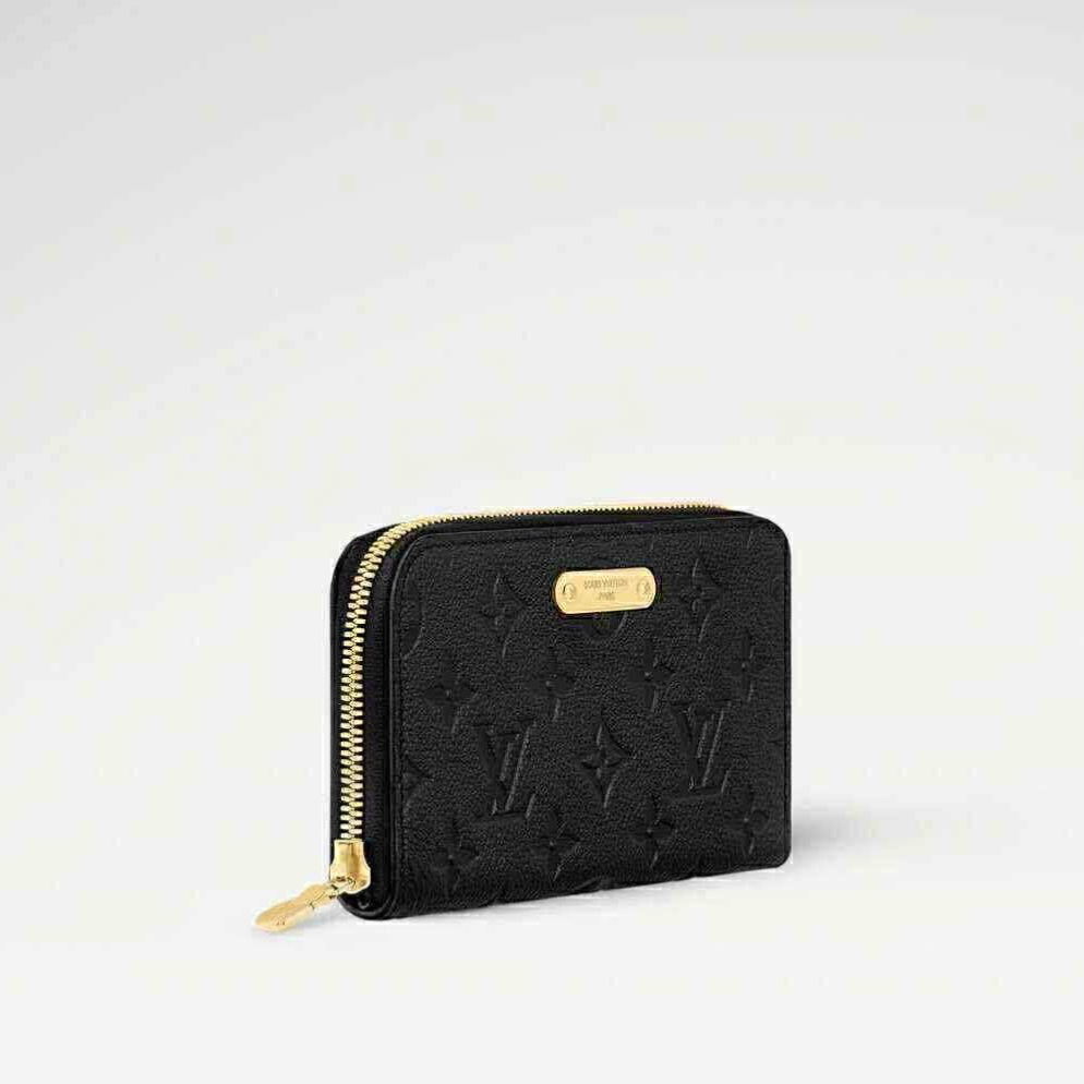 Black small LV wallet