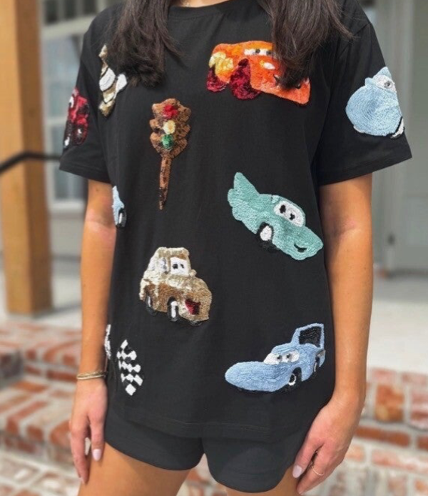 Cars sequins shirt