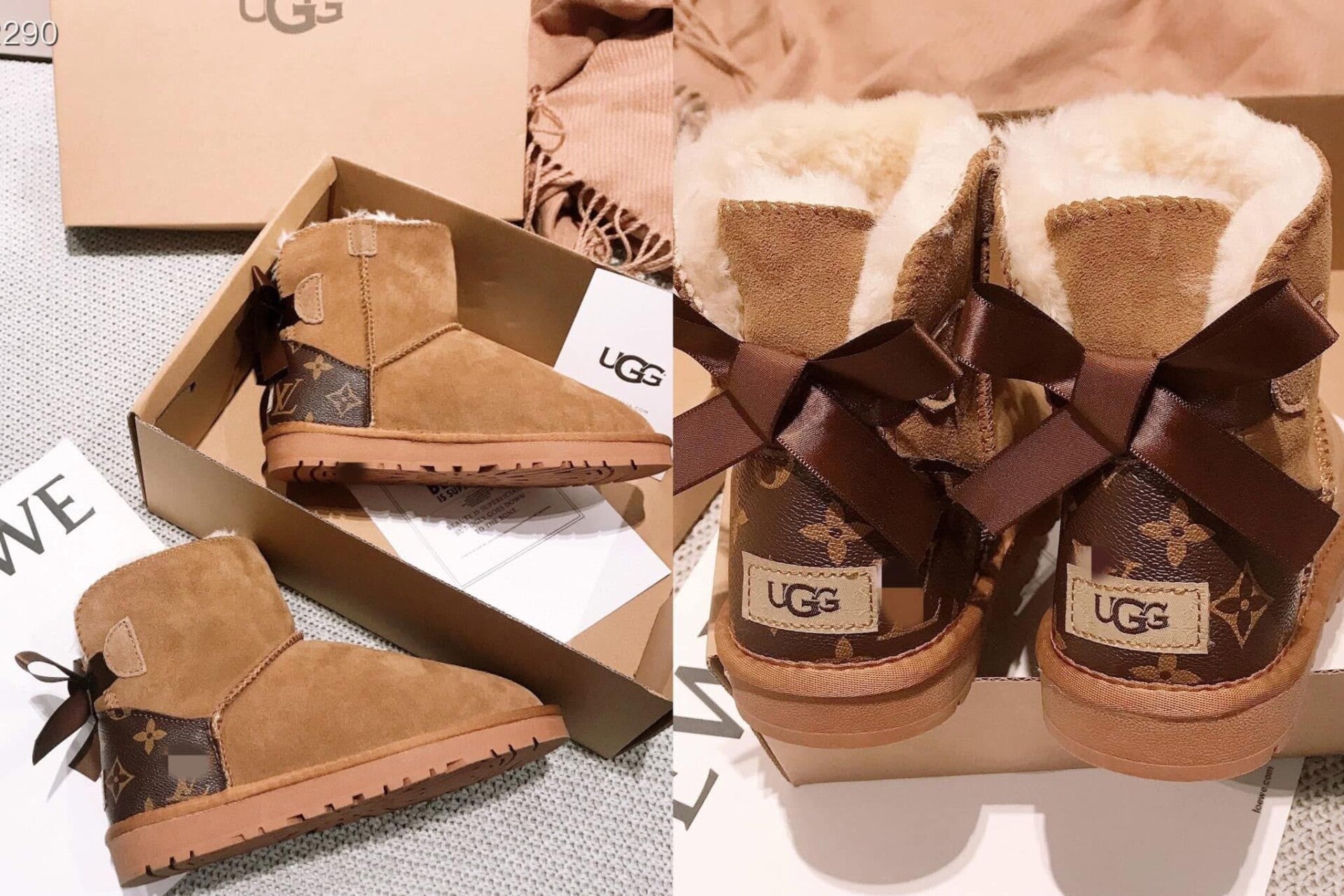 LV ugg boots