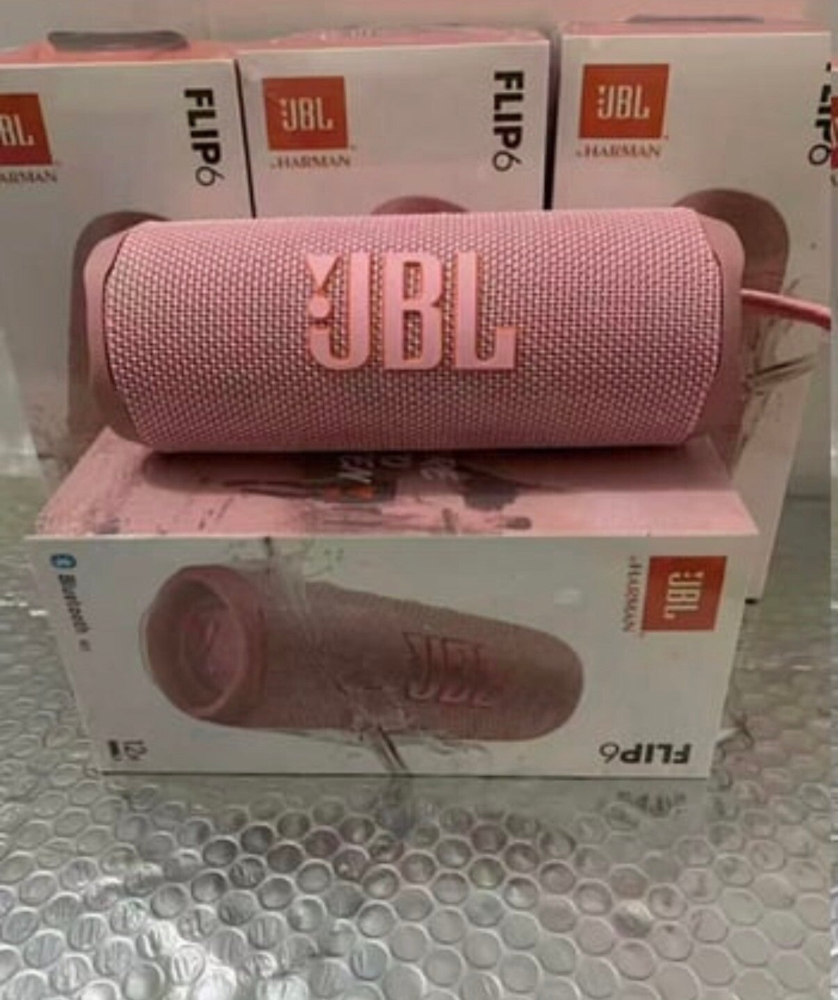 Pink J•B•L speaker