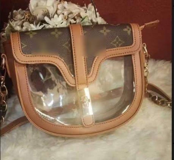LV see through purse