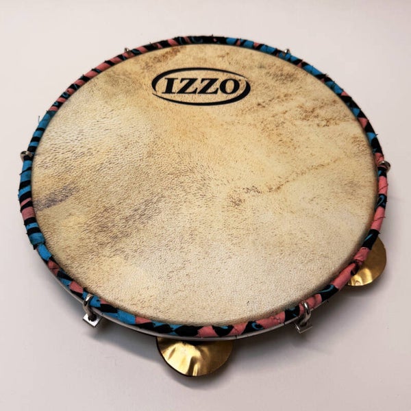 Pandeiro adulte — Rose & turquoise