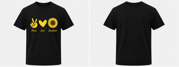 Peace Love Sunflower T-Shirt