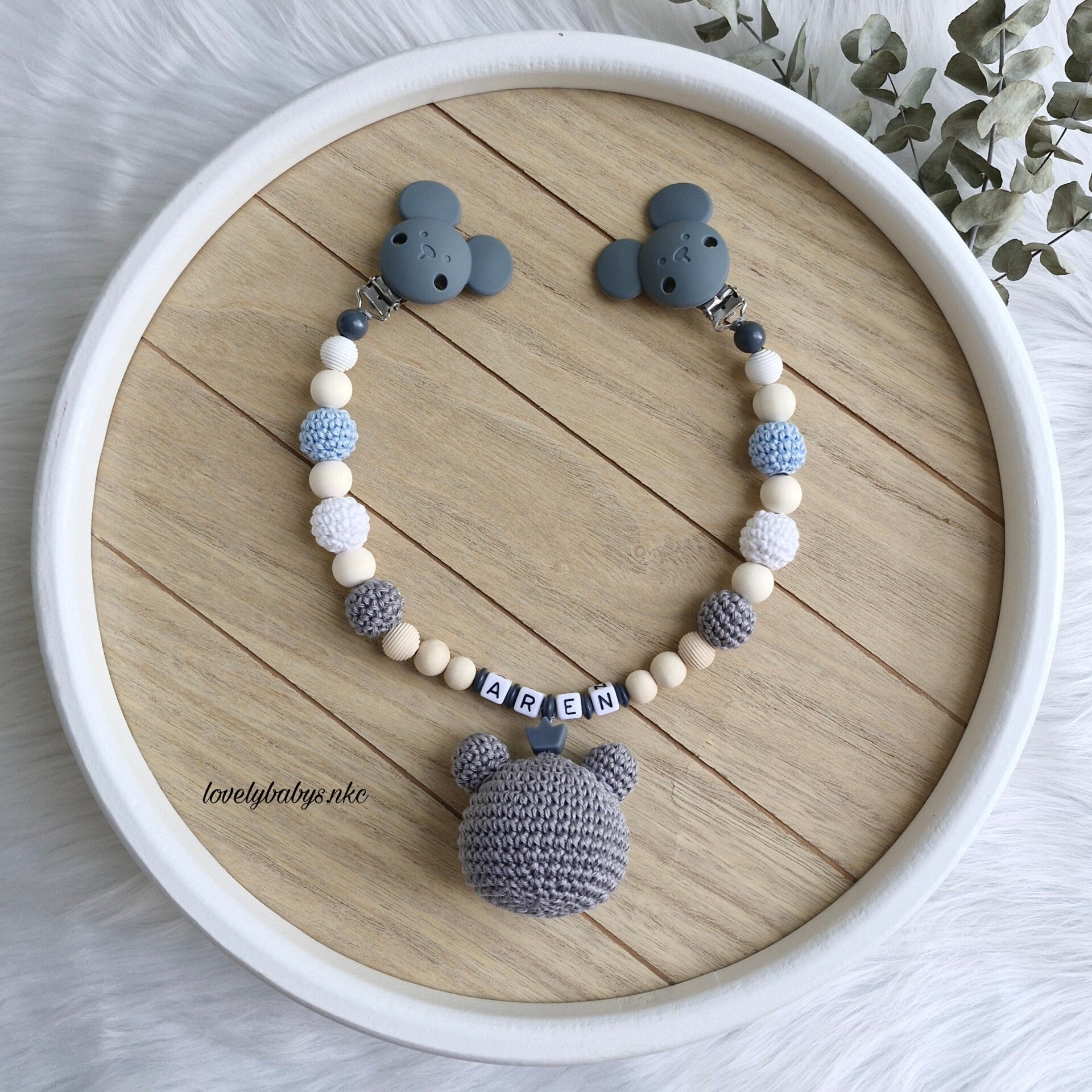 Kinderwagenkette Maus Aren