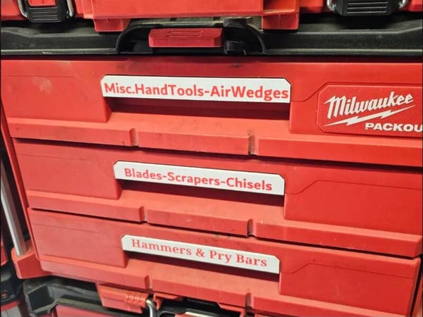 Packout 3 Drawer Custom Handles (each)