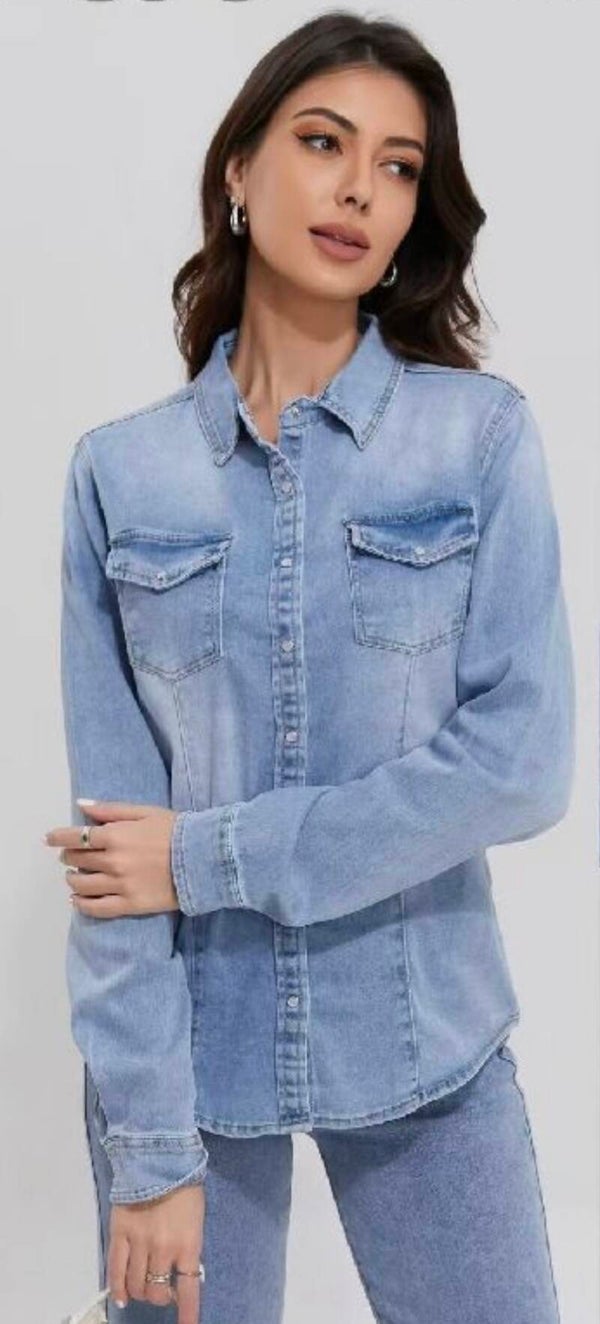 Jeansblouse